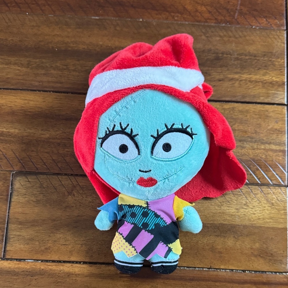 Nightmare Before Christmas Plush Sally with Red Hat